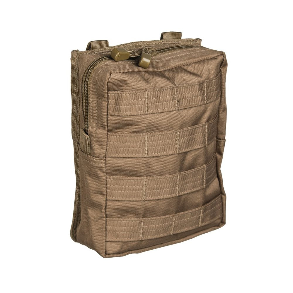 Mil-Tec Large MOLLE Belt Pouch Dark Coyote Tactical Utility Bag