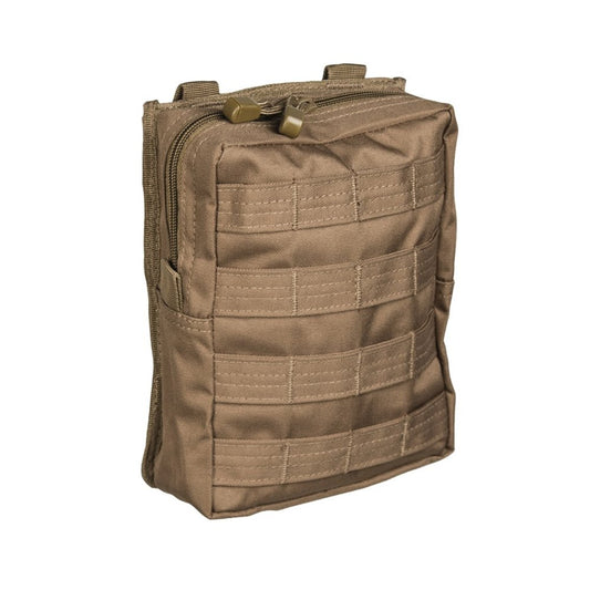 Mil-Tec Large MOLLE Belt Pouch Dark Coyote Tactical Utility Bag