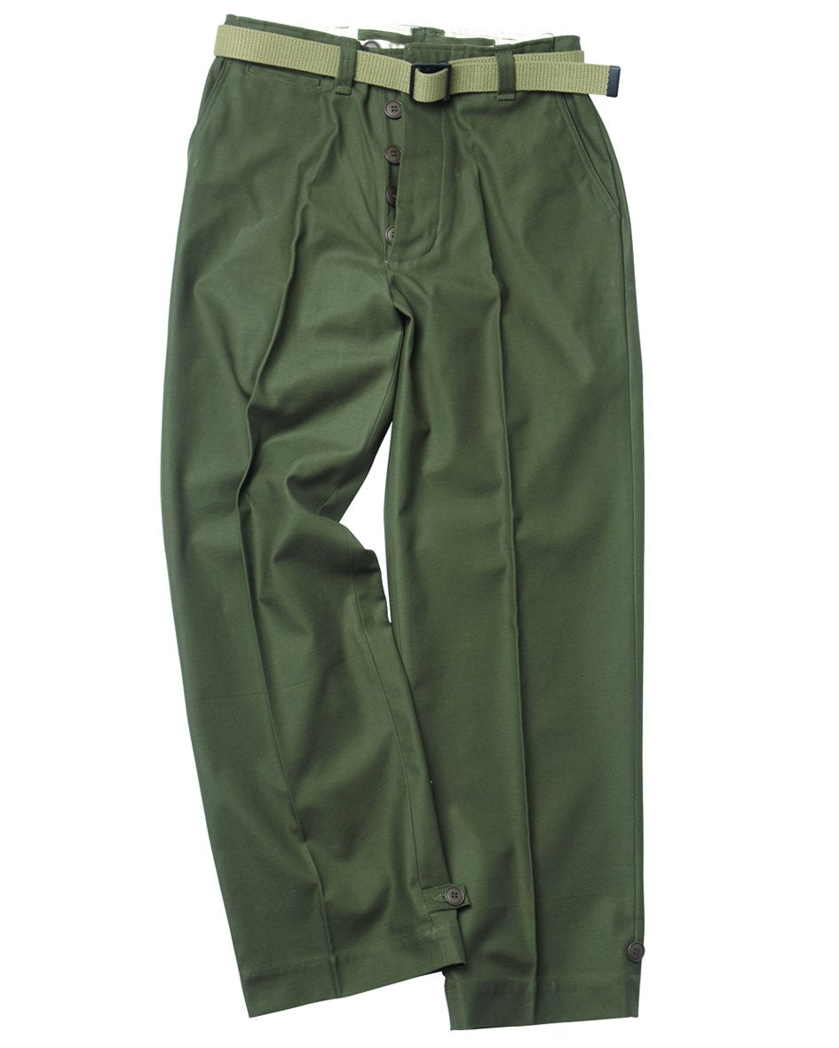 US M43 Field Pants – WW2 Reproduction, Size 32 (M), 100% Cotton