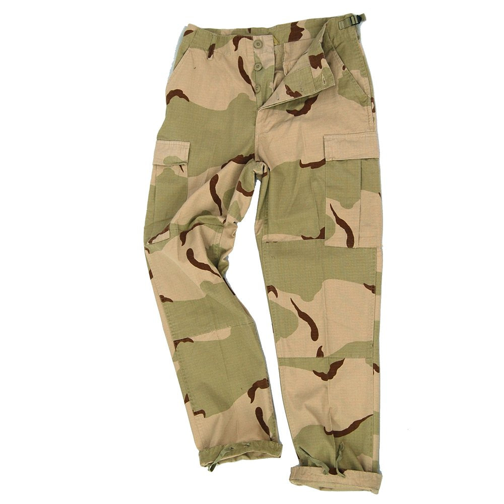 Teesar Men’s BDU Trousers Ripstop 3-Colour Desert Military Pants