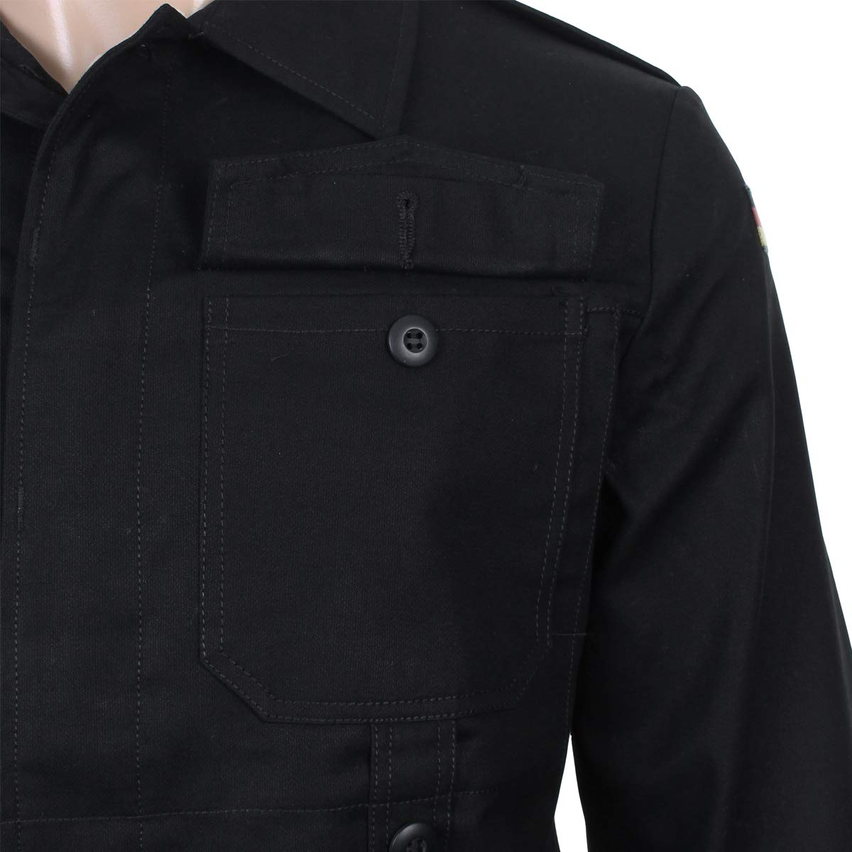 Mil-Tec German Old Sty.mole.field Jacket Black
