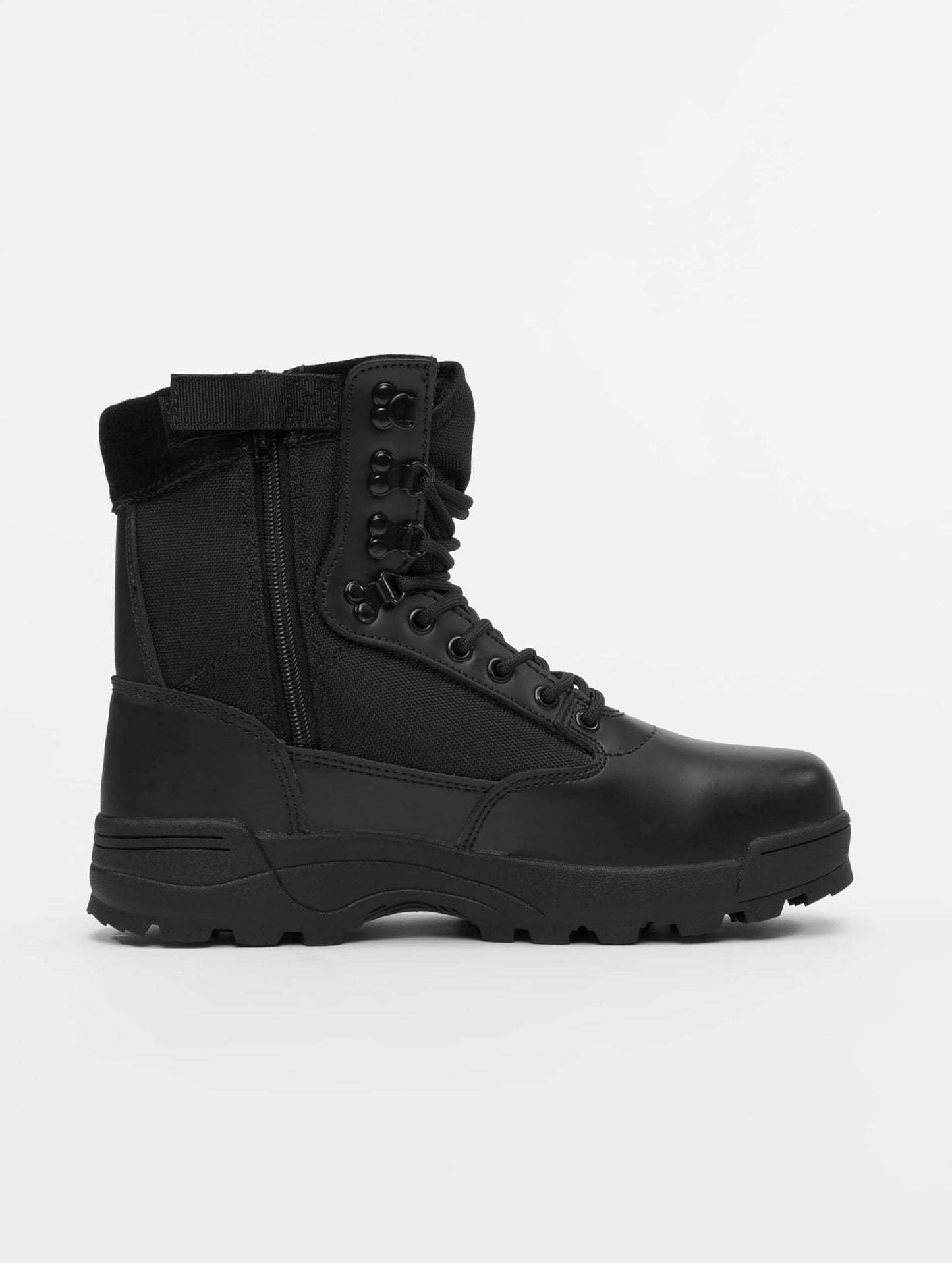 Brandit Tactical Side Zip Boots – Black, Military Combat Footwear