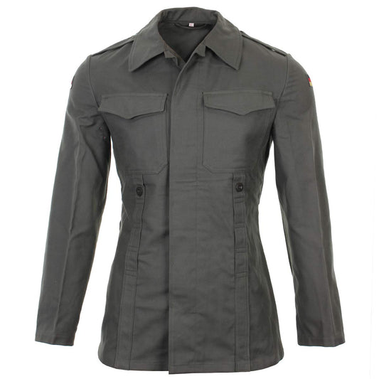 Mil-Tec Men’s BW Moleskin Jacket – Olive German Army Surplus
