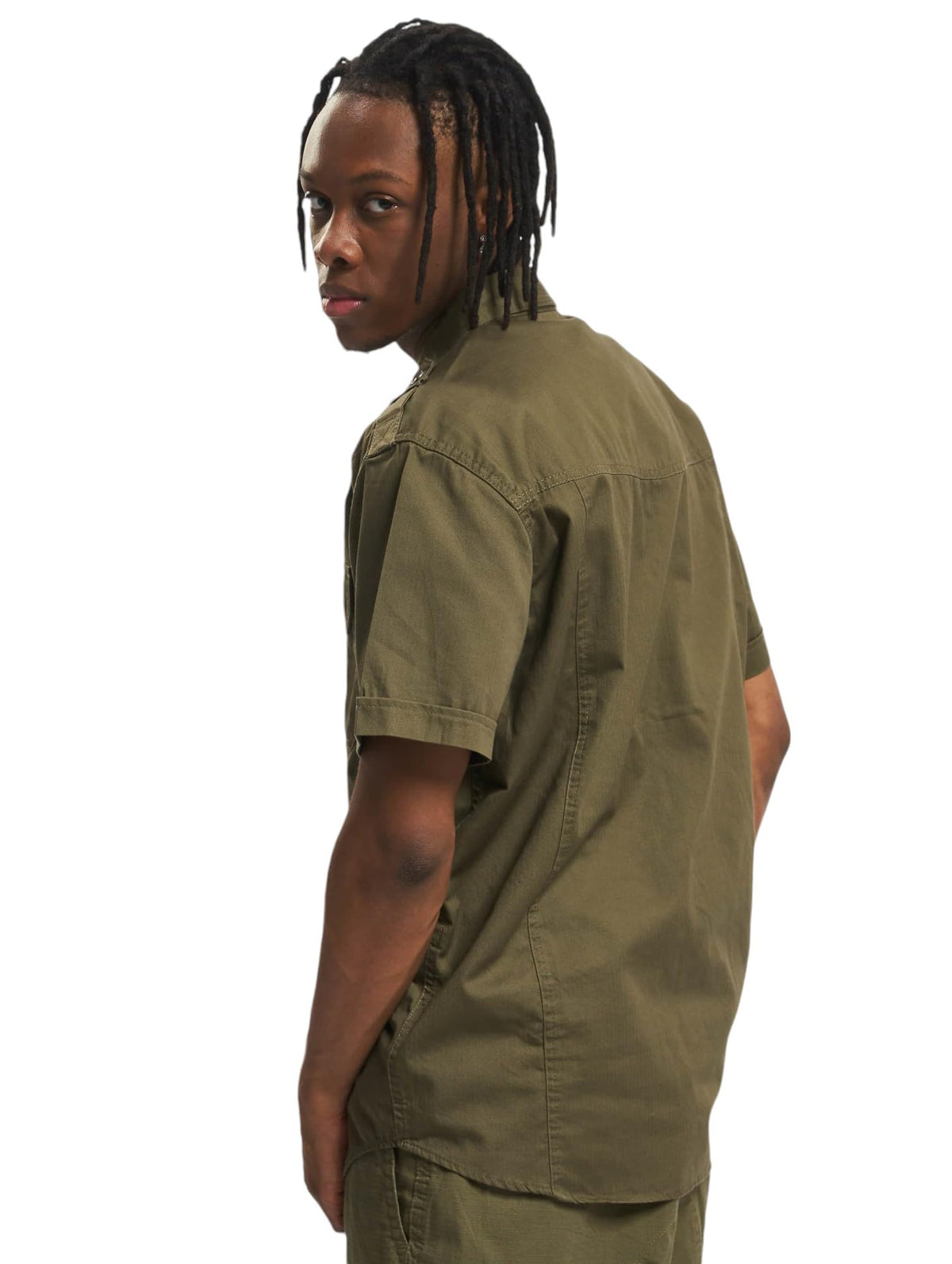 Brandit Luis Vintage Shirt Short Sleeve Olive
