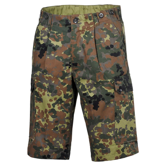 MFH BW Bermuda Shorts – Flecktarn Camo Tactical Ripstop XXL