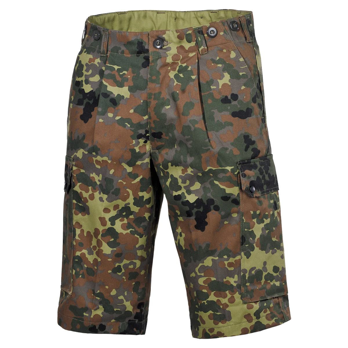 MFH BW Bermuda Shorts – Flecktarn Camo Tactical Ripstop 3XL