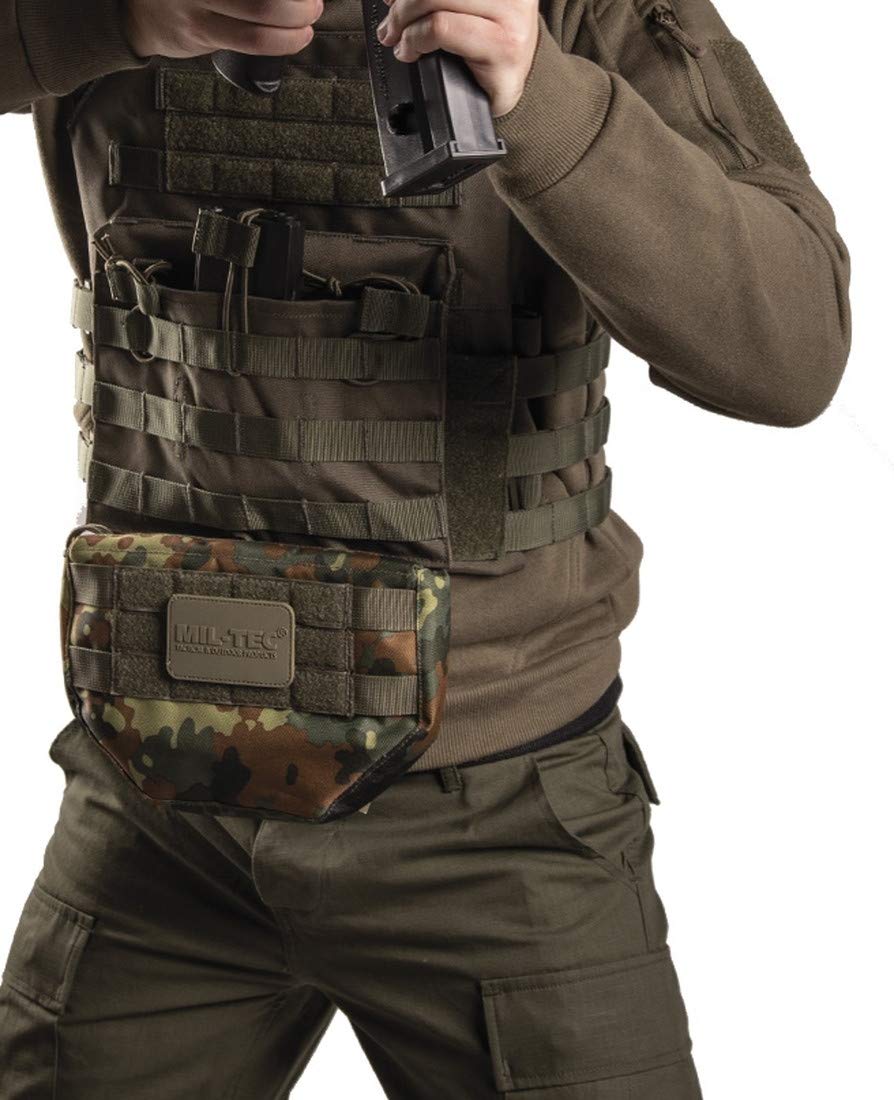 Mil-Tec Drop Down Pouch Black