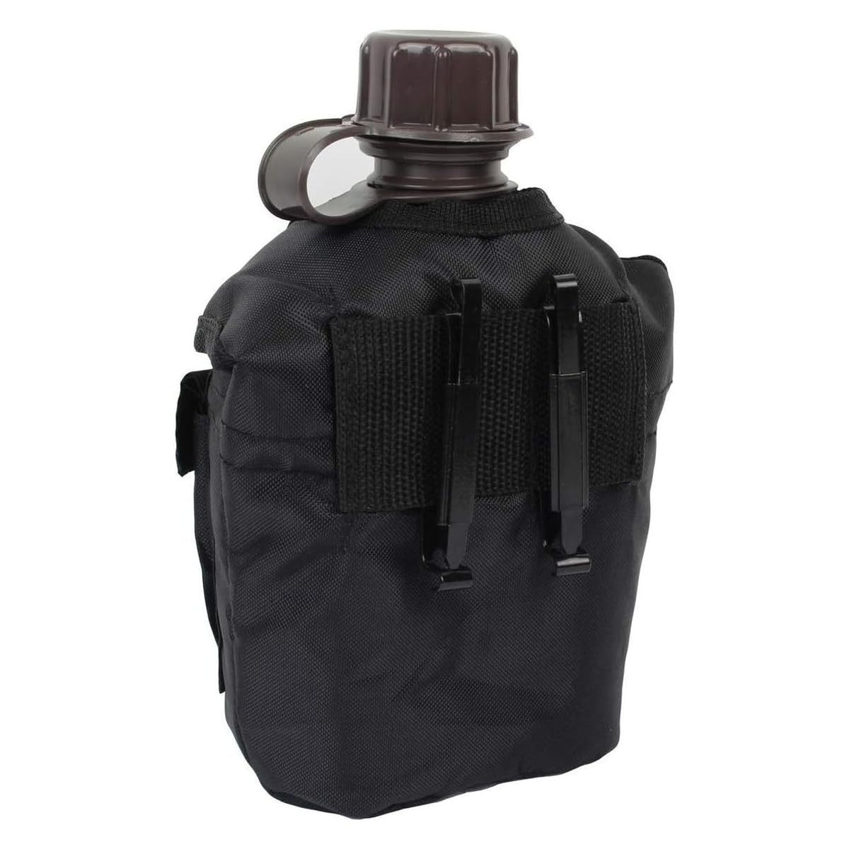 Mil-Tec US Plastic Canteen with Cup and Cover 1L Woodland