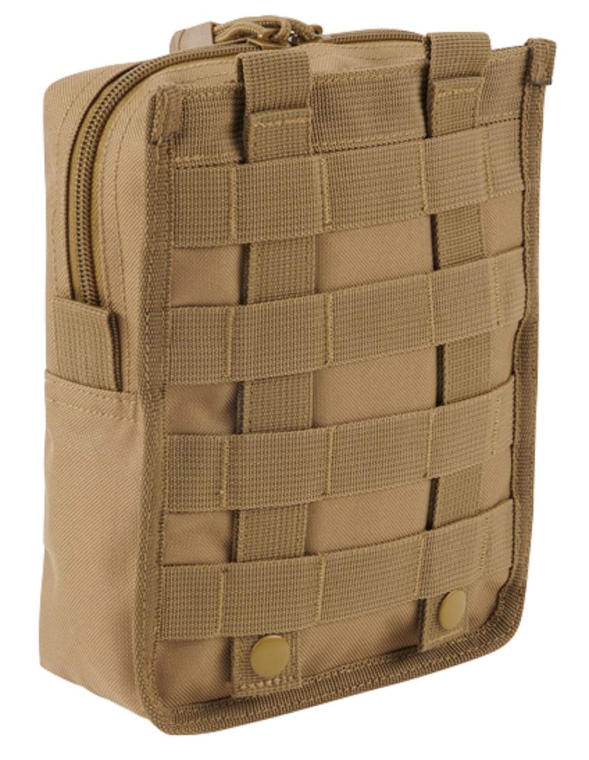 Brandit MOLLE Pouch – Snake Camo, Unisex Tactical Utility Accessory Bag