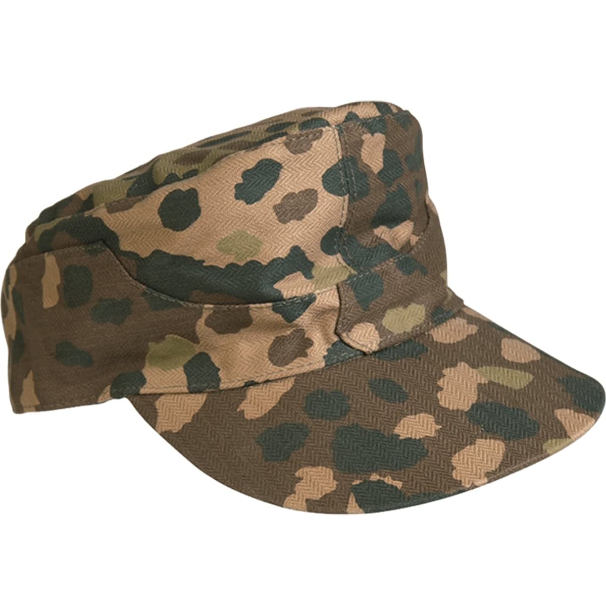 German WWII Pea Camo M44 Field Hat – Reproduction