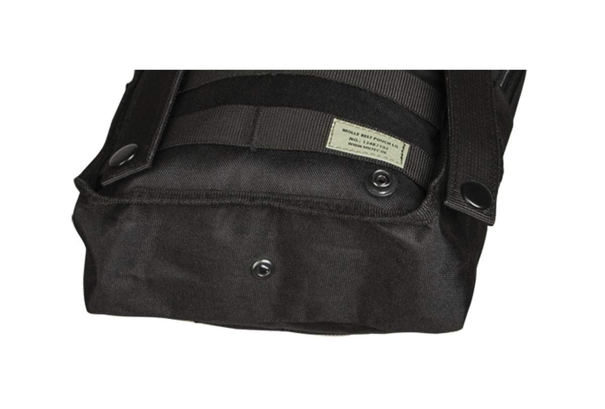 Mil-Tec MOLLE Belt Pouch Large Black