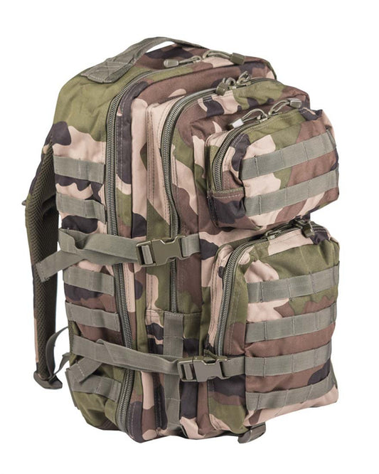 Mil-Tec American Backpack Multicolored Size L – Vintage Military Style Rucksack
