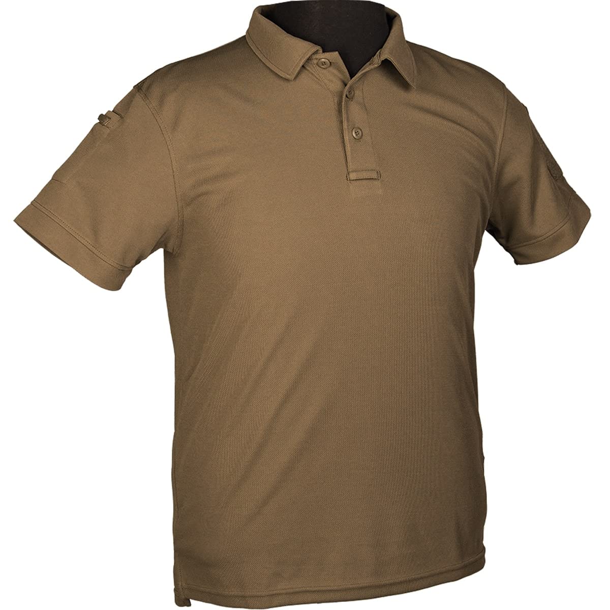 Mil-Tec Tactical Short Sleeve Polo Shirt Quickdry Olive