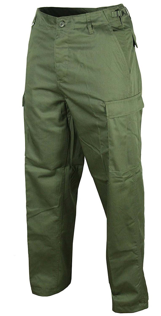 Mil-Tec BDU Ranger Combat Trousers Olive Military Tactical Pants