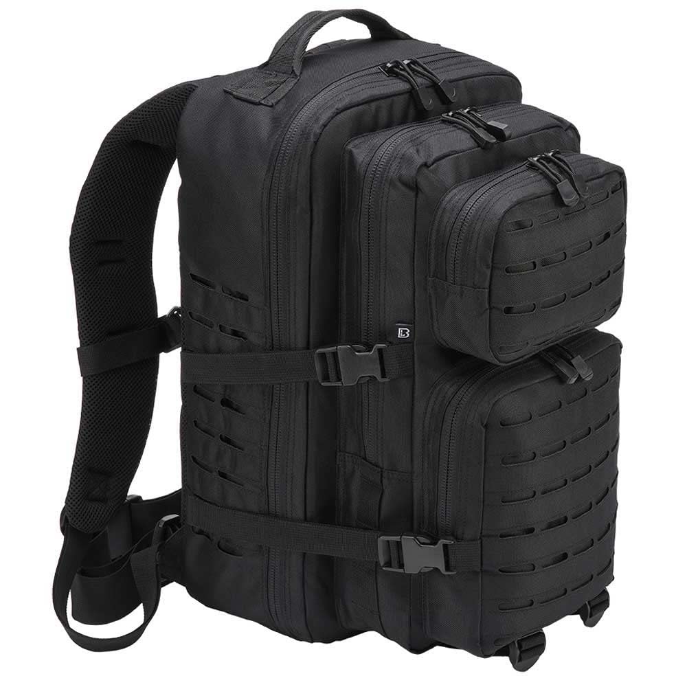 Brandit US Cooper Lasercut Large Backpack Black