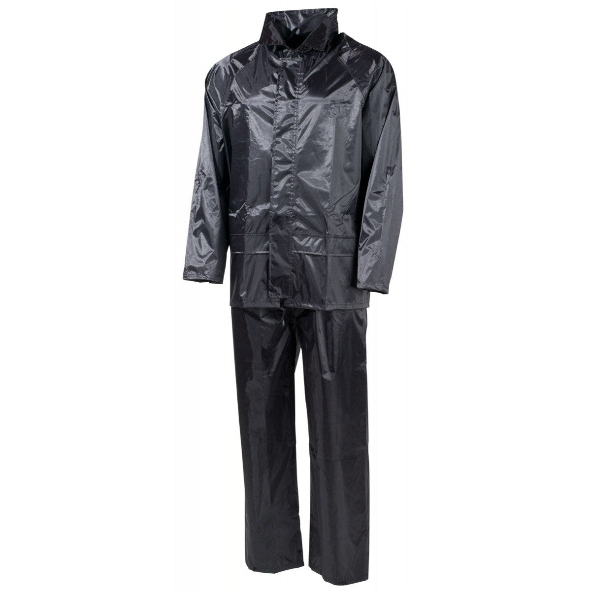 MFH Men’s 2-Piece Rain Suit – Olive Green Waterproof Jacket & Pants