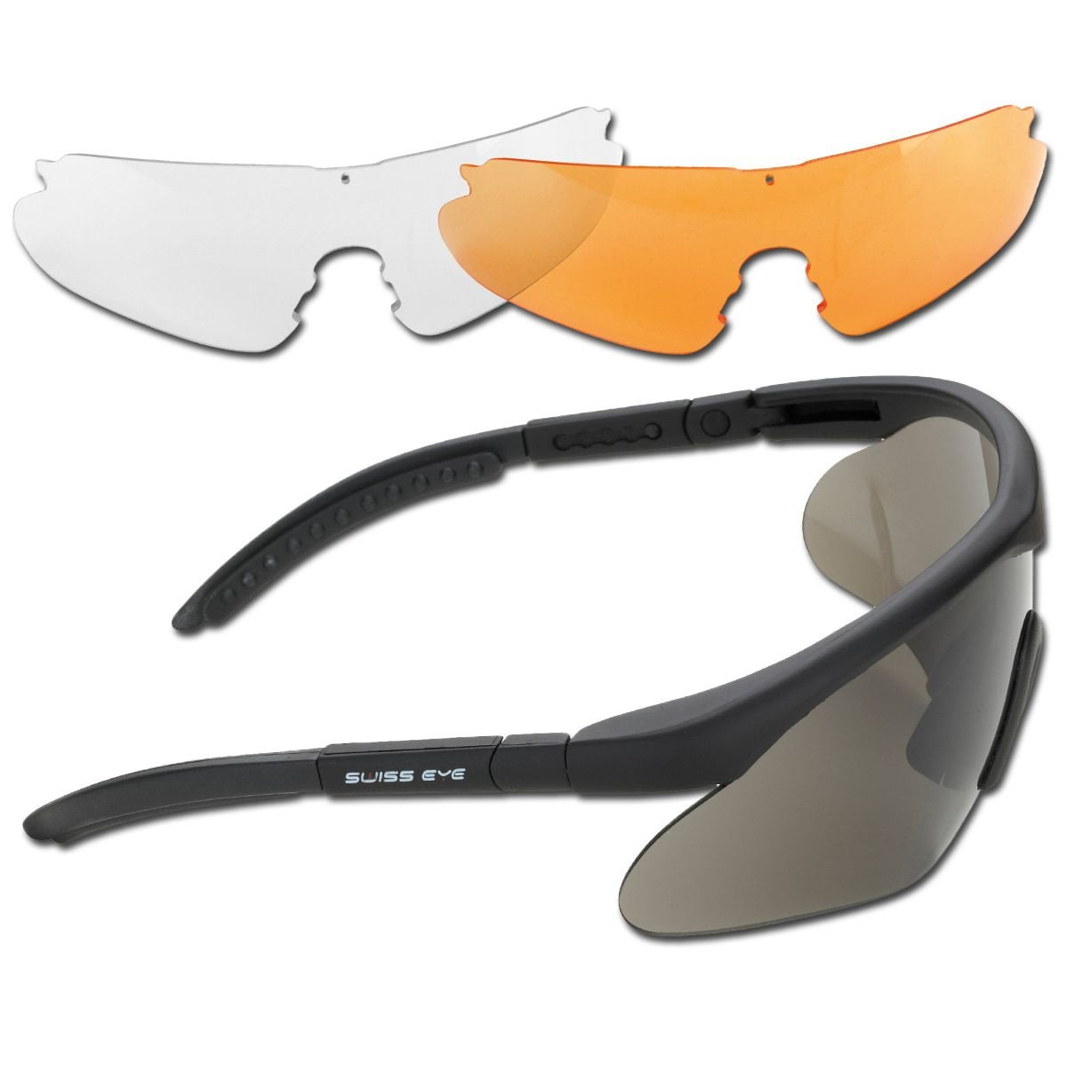 Swiss Eye Raptor Sunglasses – Black Tactical Protective Eyewear