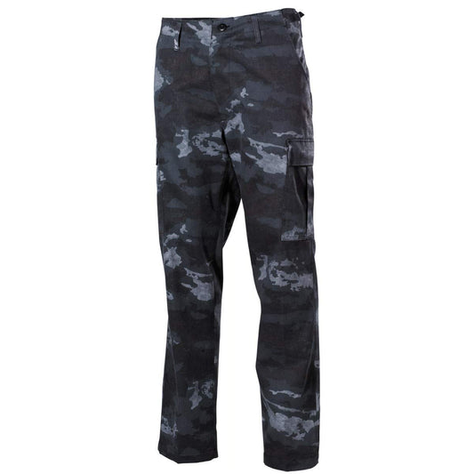 MFH BDU Combat Trousers – HDT Camo LE Ripstop Tactical Pants