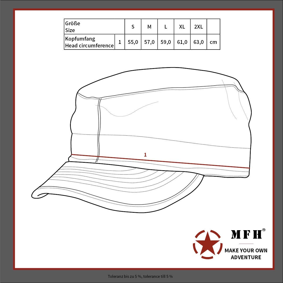 MFH US BDU Field Cap Ripstop Camo CCE