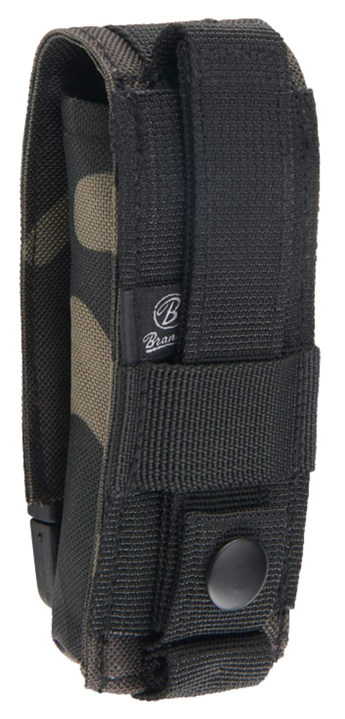 Brandit MOLLE Multi Pouch – Medium, Dark Camo, Tactical Utility Bag