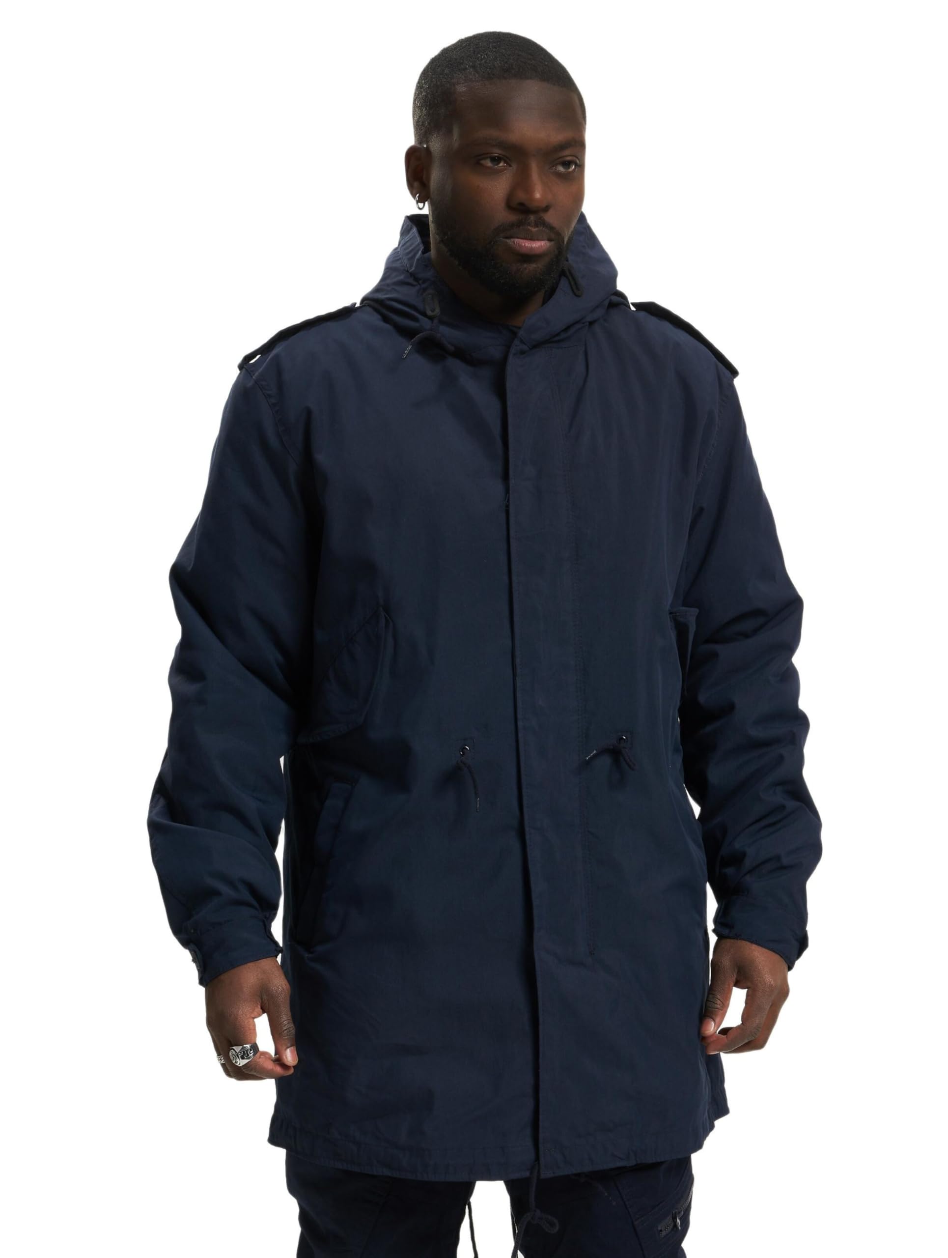 Brandit Men’s M51 US Parka Navy – Military Style Winter Jacket M