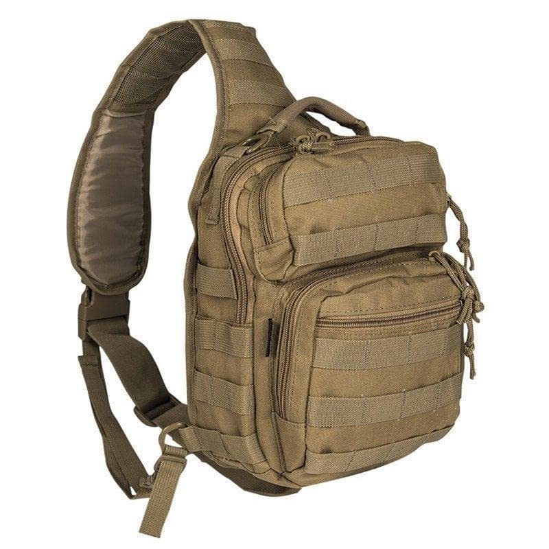 Mil-Tec Single Shoulder Strap Tactical Assault Backpack 10L – Compact Sling Pack