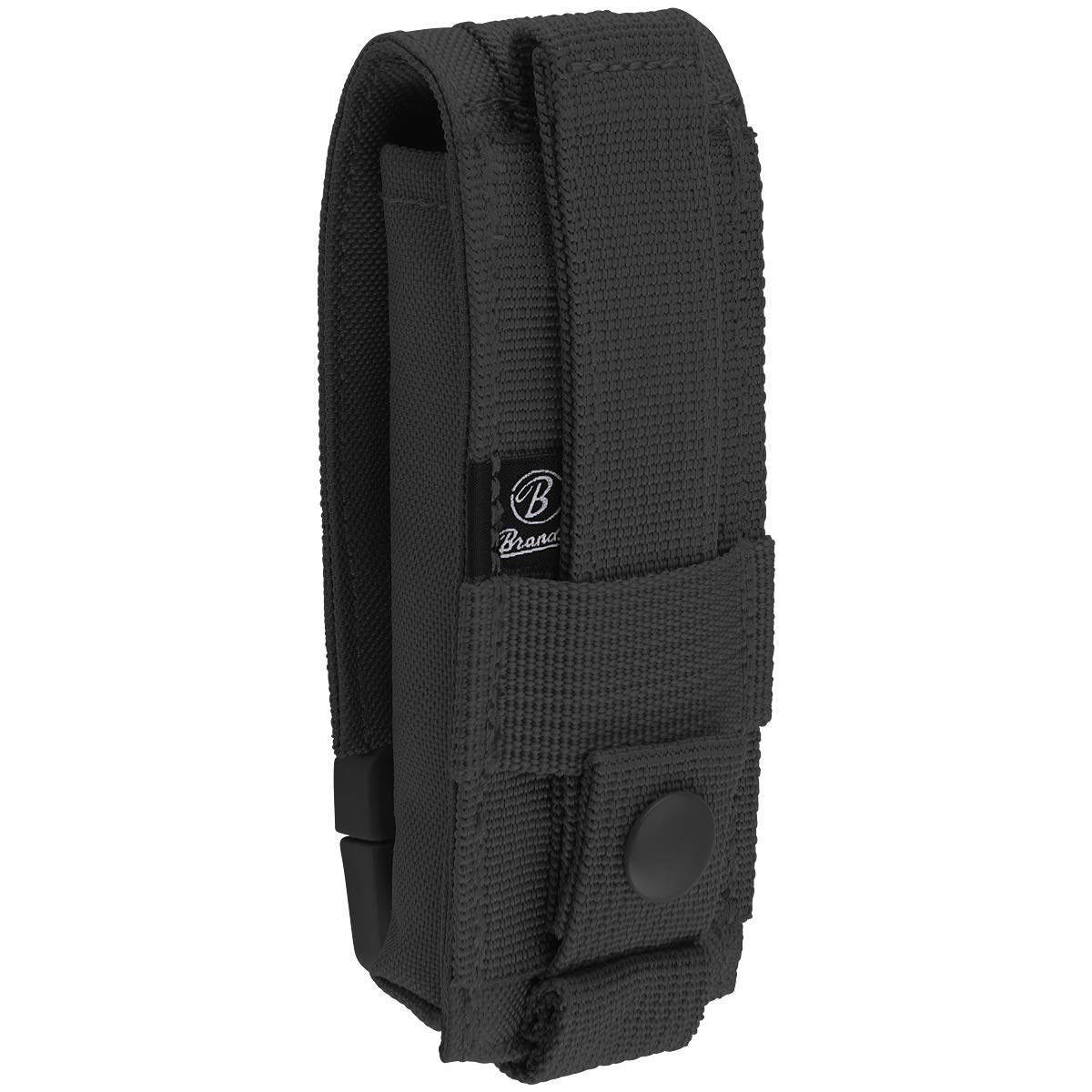 Brandit MOLLE Multi Pouch – Medium, Black, Tactical Utility Accessory Bag