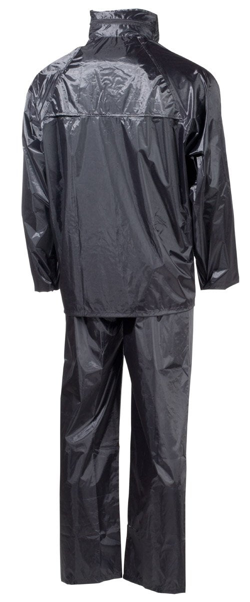 MFH Rain Suit 2-part Black