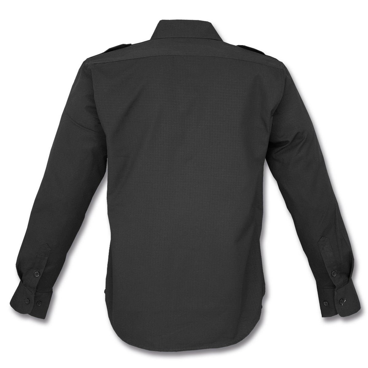 Mil-Tec Field Shirt Ripstop Black