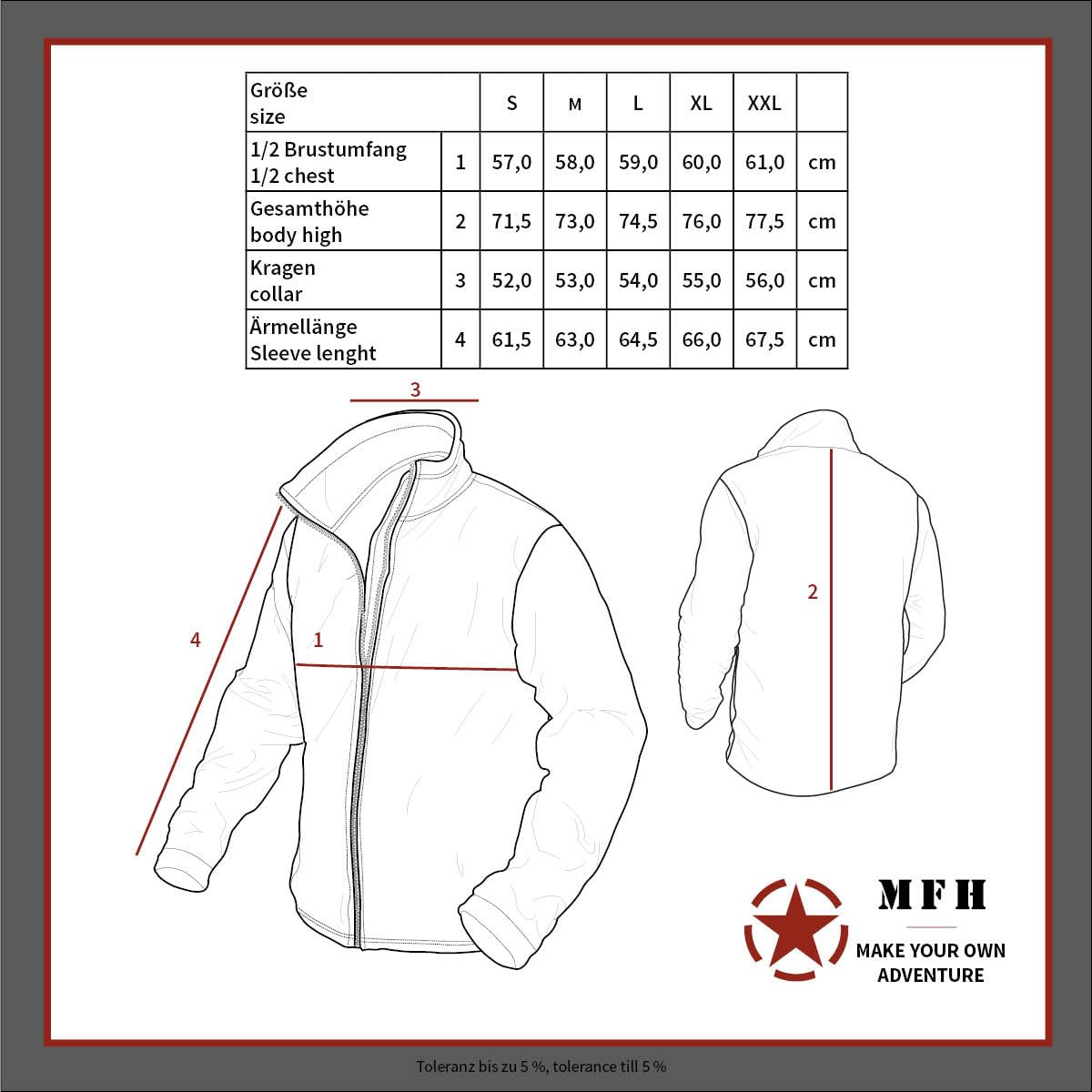 Fox Outdoor Fleece Jacket Arber Green