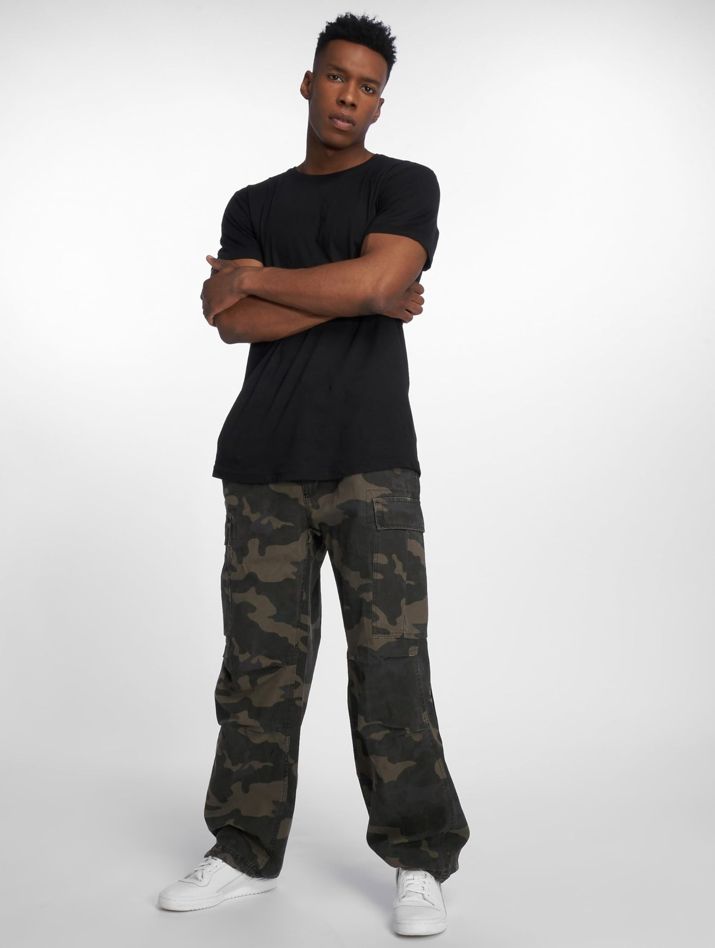Brandit M65 Vintage Cargo Army Trousers Dark camo - 4XL