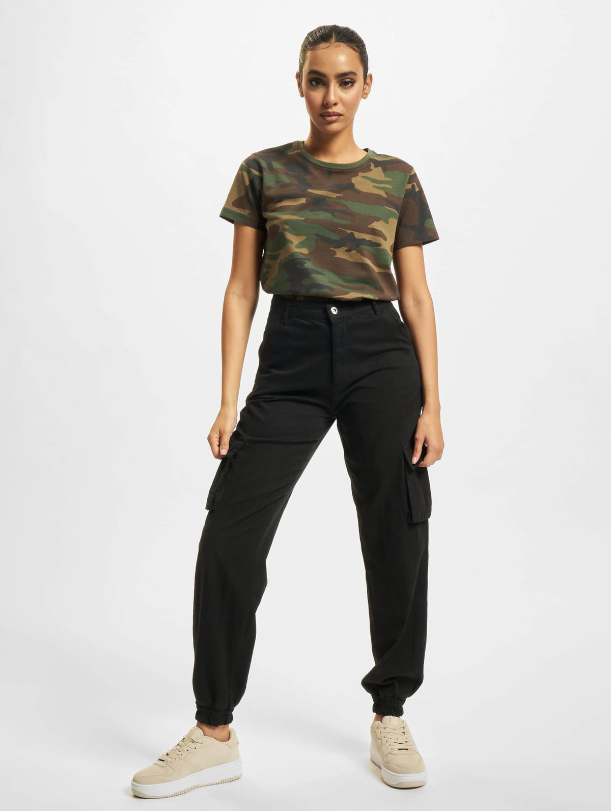 Brandit Women T-Shirt Woodland