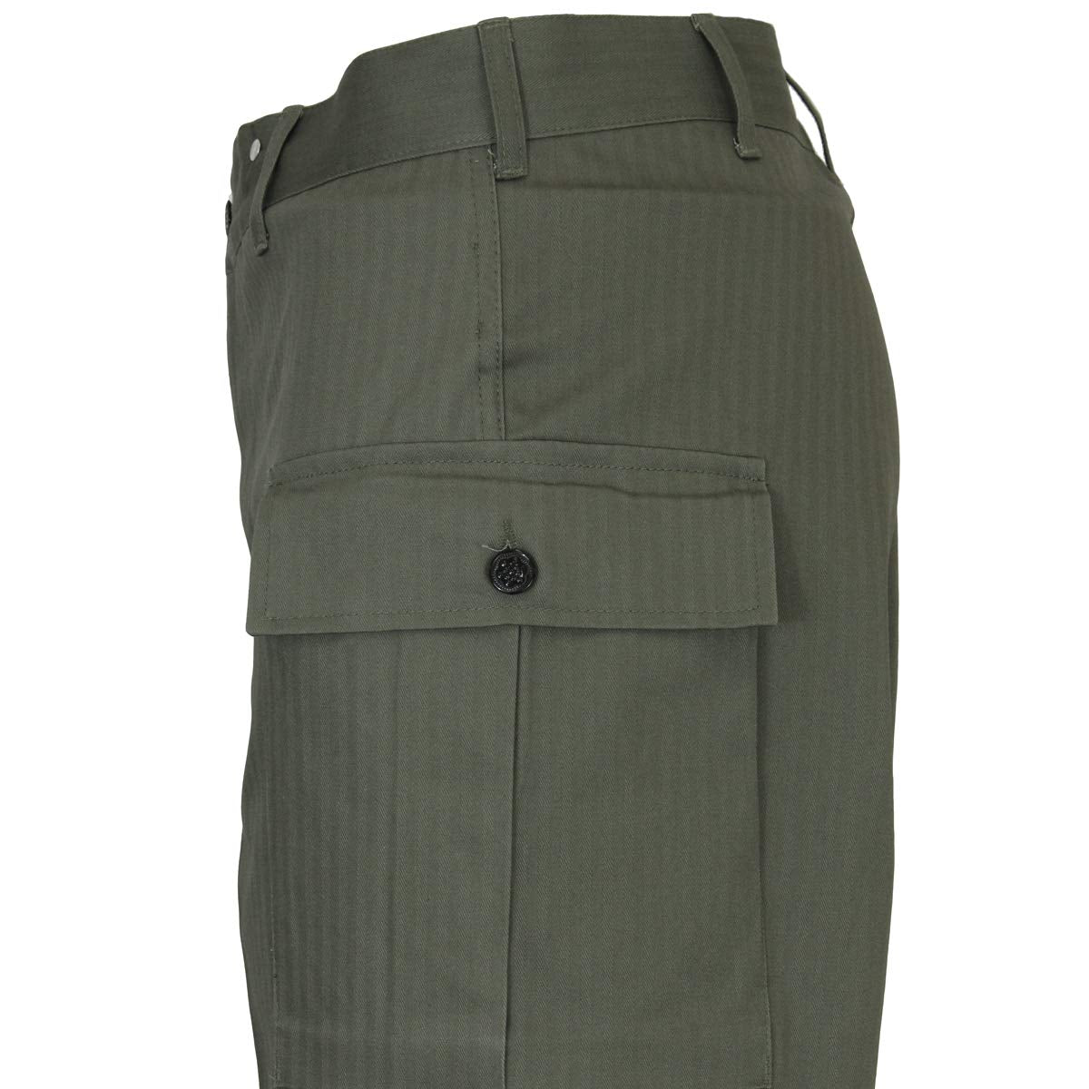 Mil-Tec WW2 American HBT Trousers – M43 Reproduction, Second Pattern