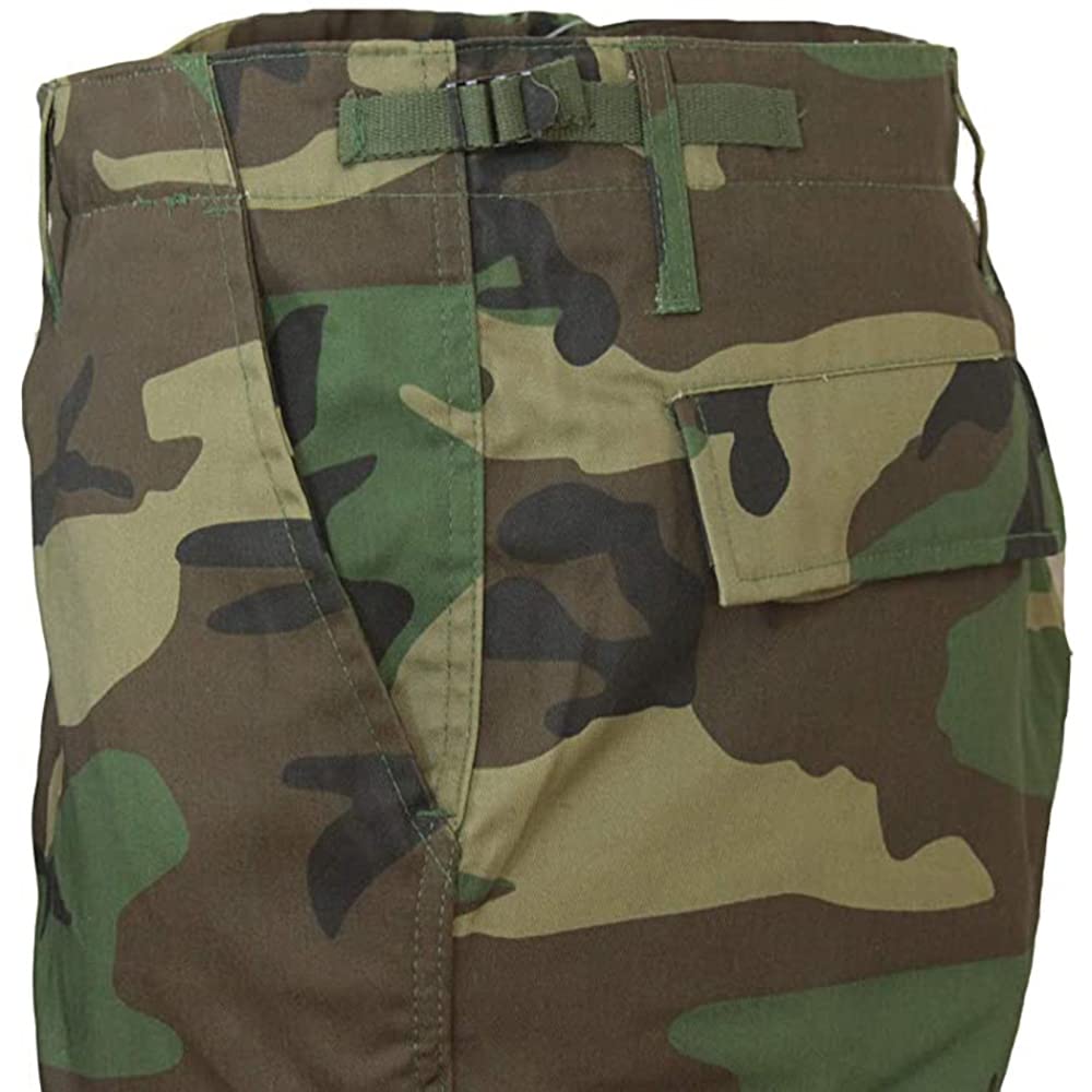 Mil-Tec BDU Field Pants Woodland Camo Military Combat Trousers XXL