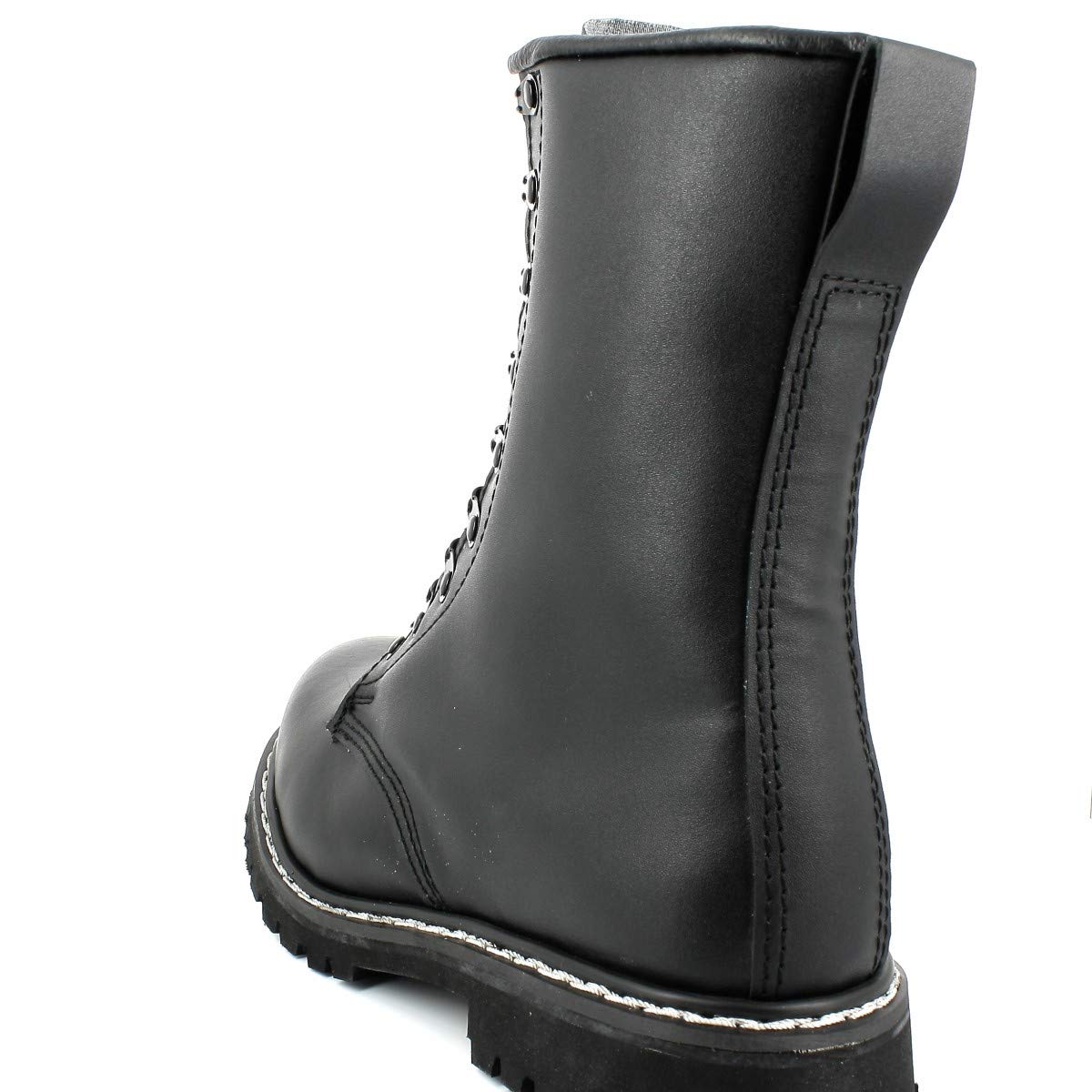 Mil-Tec German Army Paratrooper Boots Black Leather Combat Size 14 US