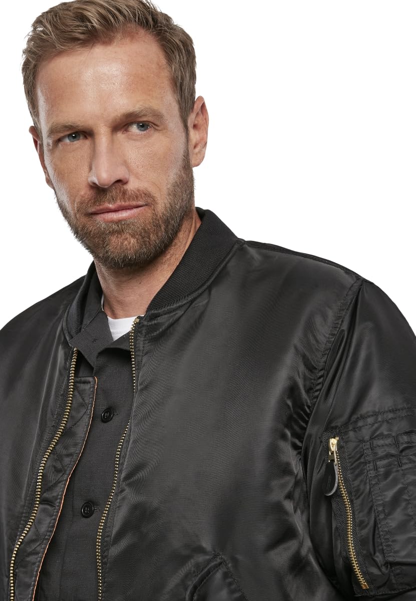 Brandit MA1 Jacket Black