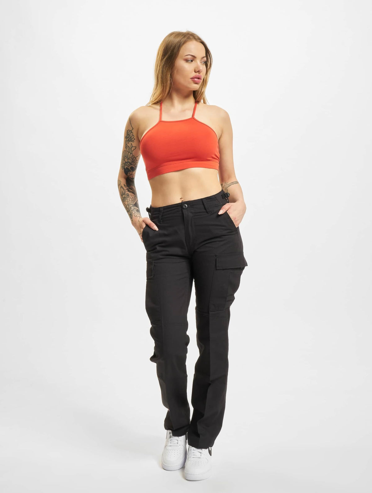 Brandit Women BDU Ripstop Pants Black