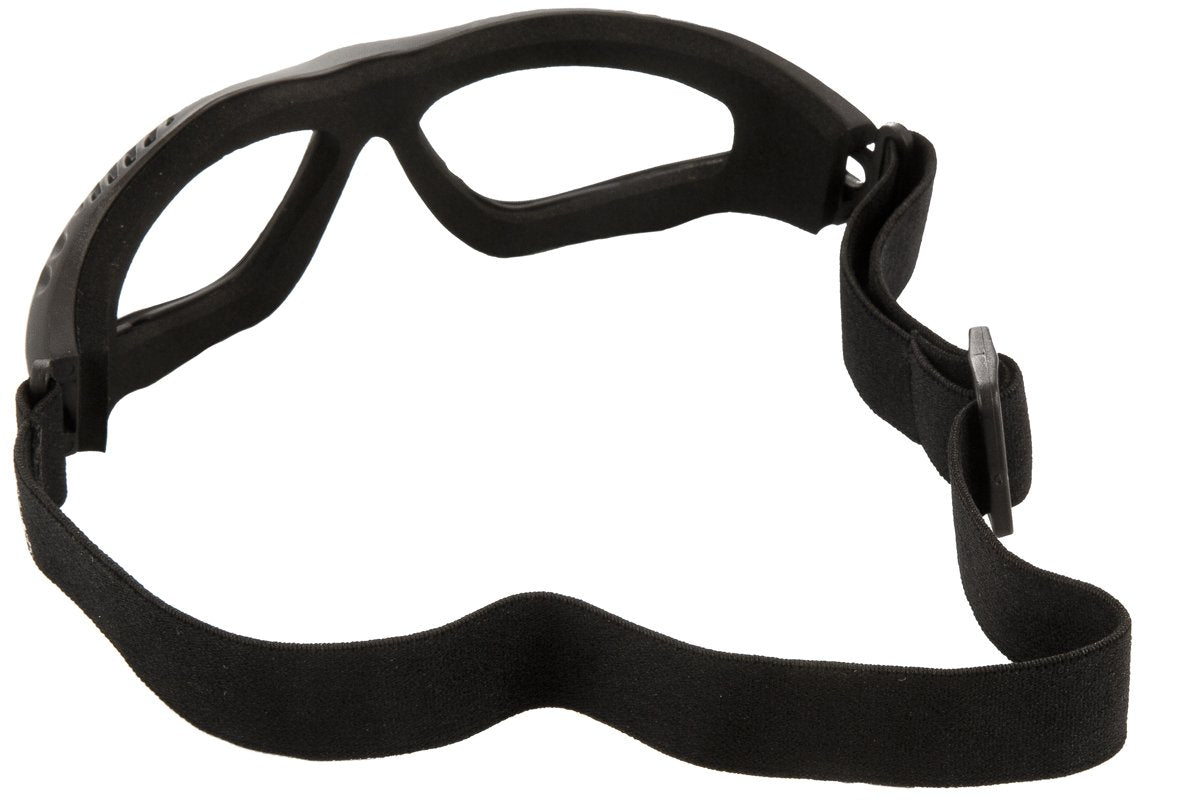 Mil-Tec Commando Air Pro Goggles – Clear Lens Black Tactical Eye Protection