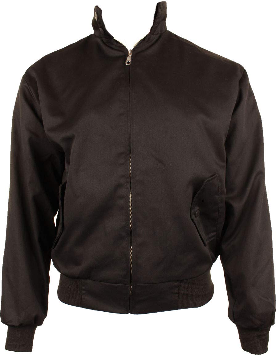 Mil-Tec Men’s Haringtone Jacket – Black