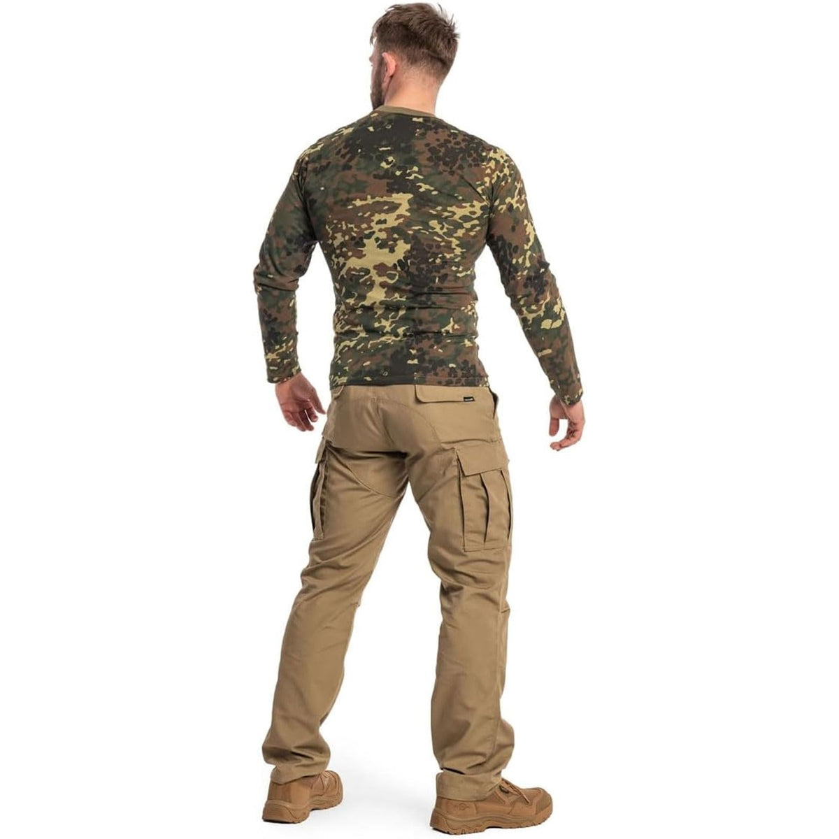 Mil-Tec Long Sleeve Shirt Woodland