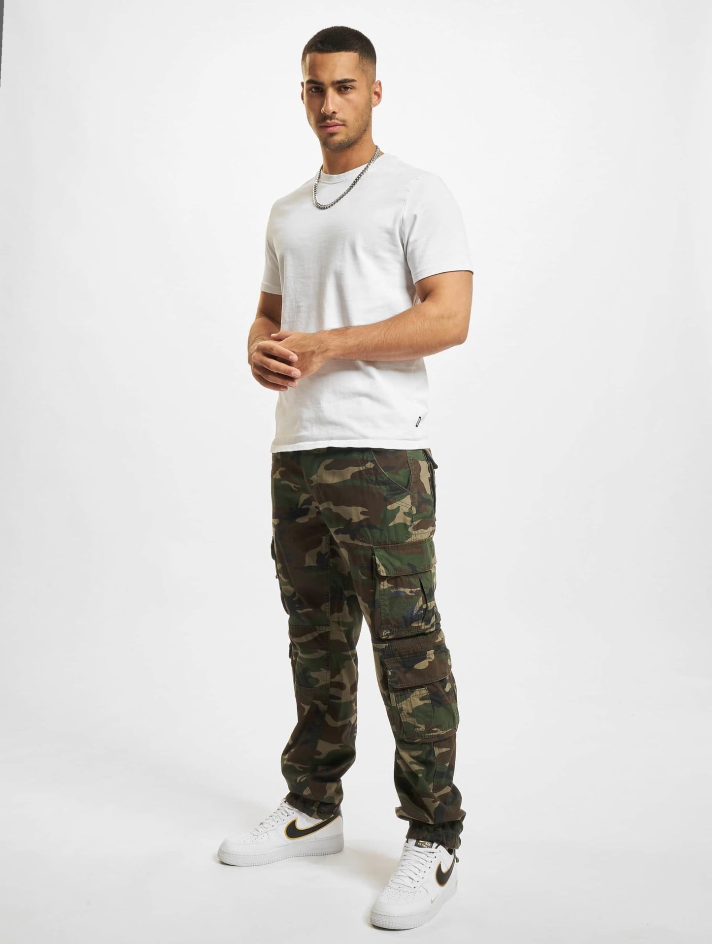 Brandit Outdoor Army Cargo Pure Slim-Fit Pants Dark camo - XXL