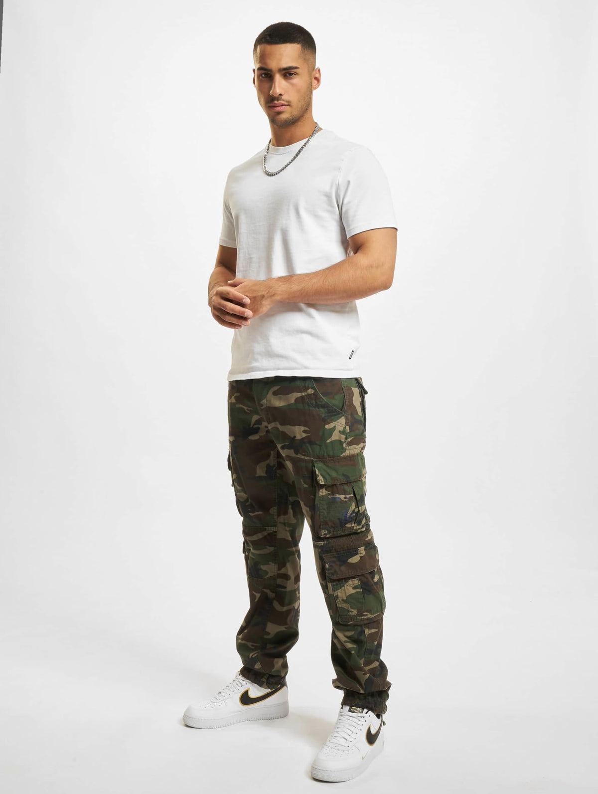 Brandit Pure Slim Fit Pants Woodland