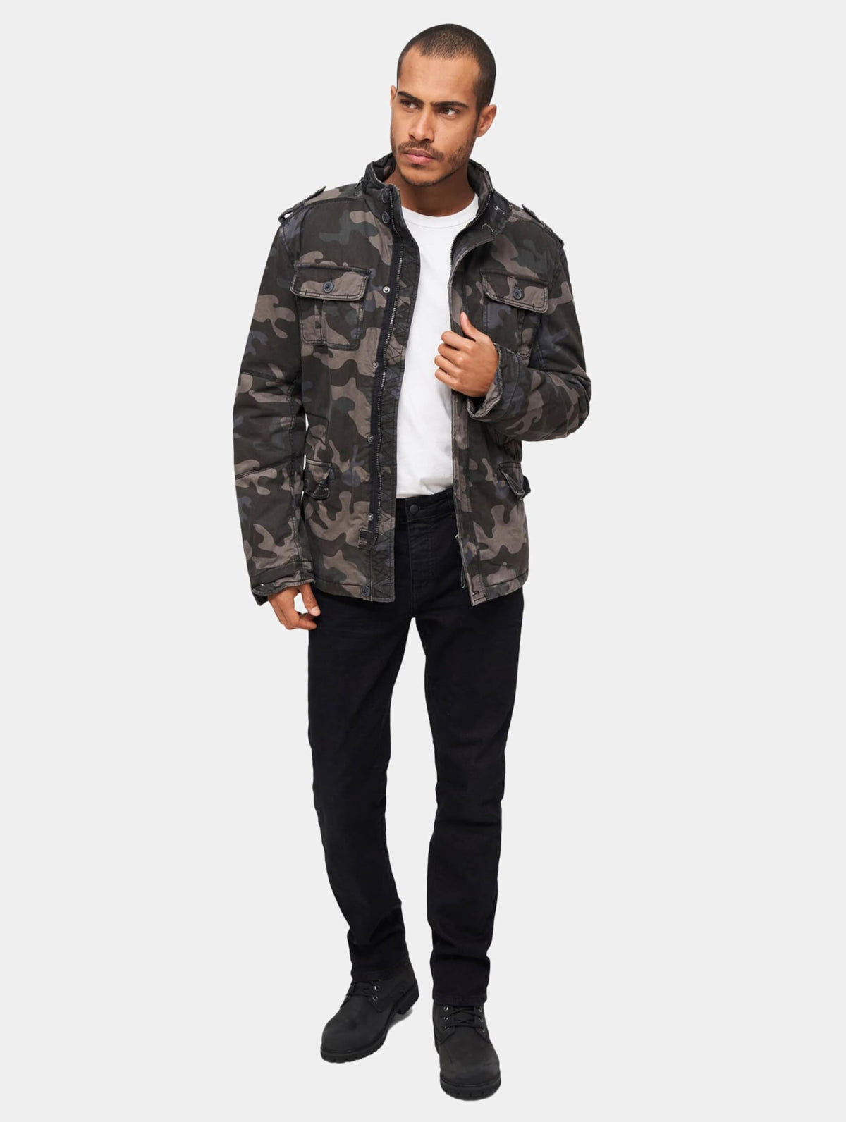 Brandit Britannia Winter Jacket Dark Camo
