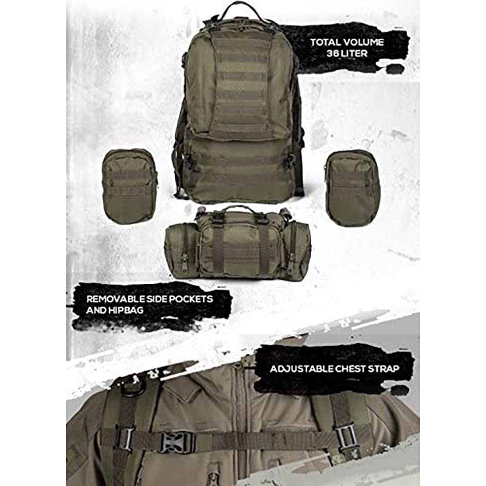 Mil-Tec Defense Pack Assembly 36L Olive
