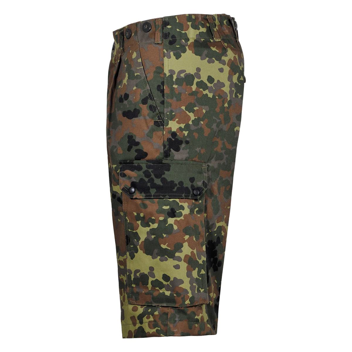 MFH BW Bermuda Shorts – Flecktarn Camo Tactical Ripstop
