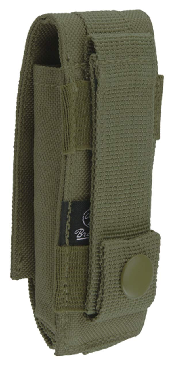 Brandit MOLLE Multi Pouch – Small, Olive Green, Tactical Accessory Bag
