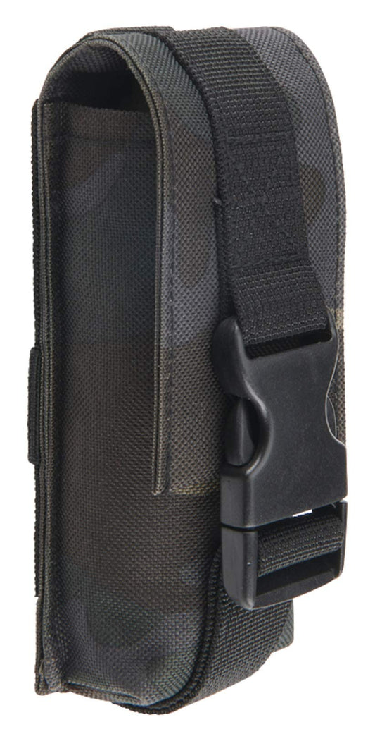 Brandit MOLLE Multi Pouch – Large, Dark Camo, Tactical Utility Accessory Bag