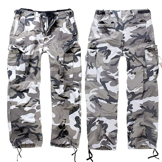 Brandit M-65 Vintage Trousers Urban L – Men’s Camo Cargo Pants