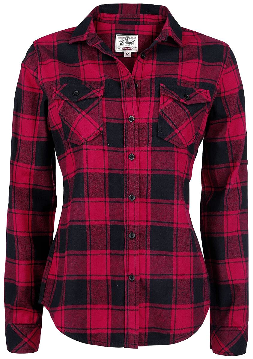 Brandit Women Amy Flannel Shirt Long Sleeve