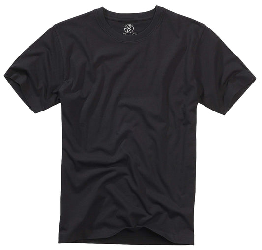 Brandit Men’s Black Cotton T-Shirt XL | Casual, Training & Outdoor Wear